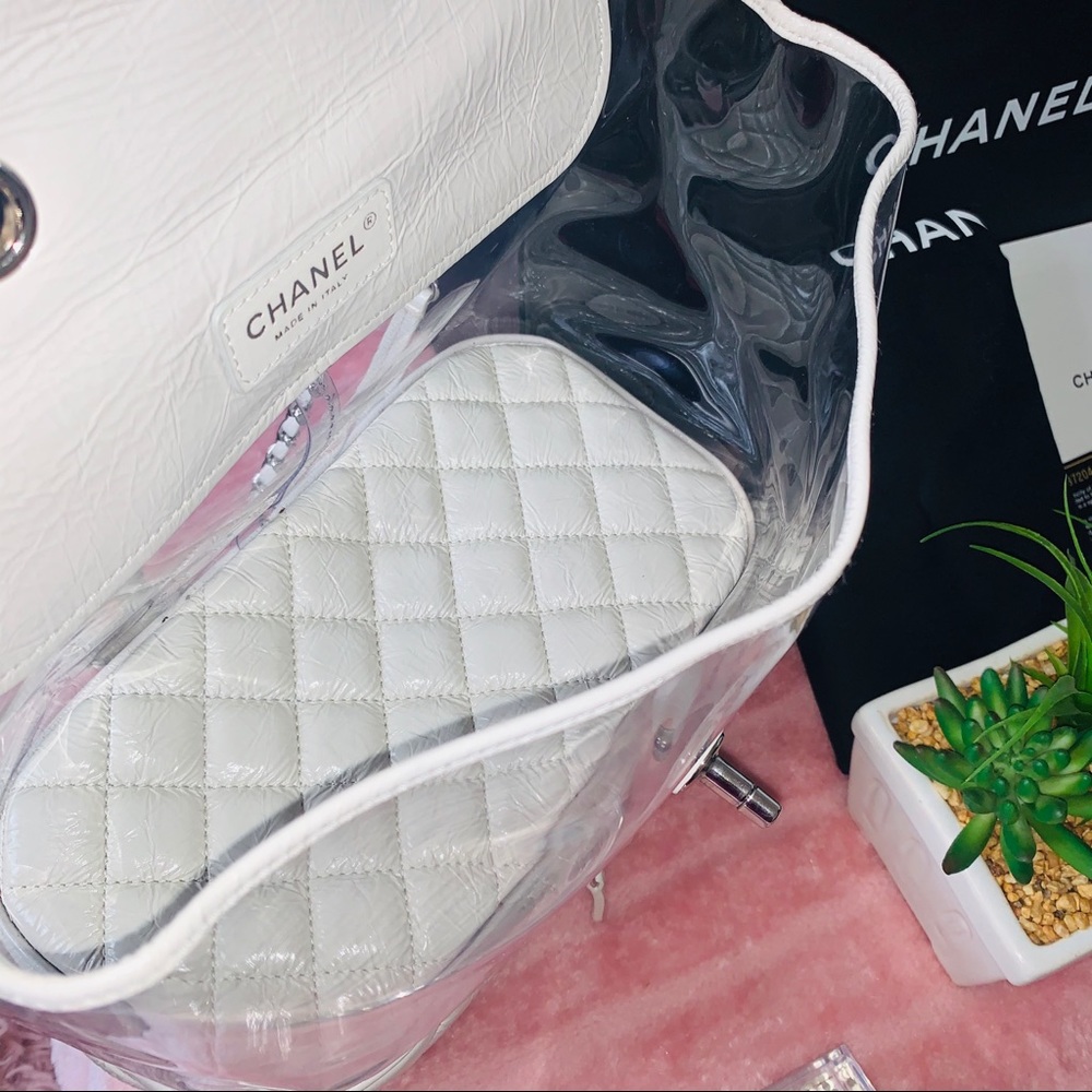 🍾🥂Host Pick🥳Chanel PVC Aquarium Flap Bag - Picture 10 of 14